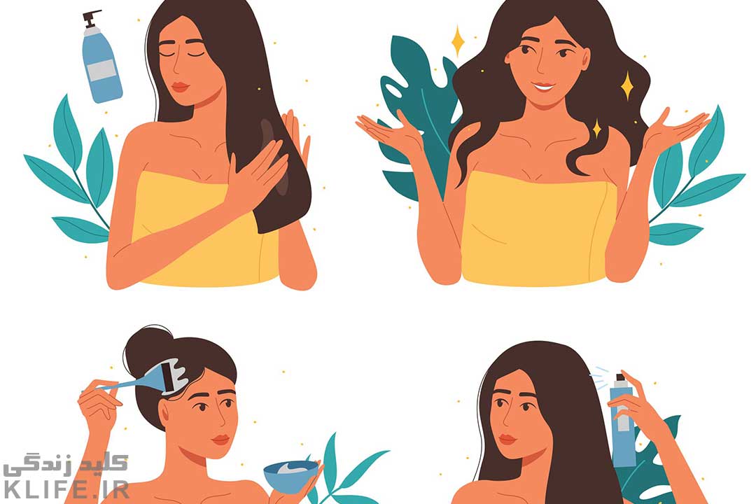 مراقبت از موهای چرب - کلید زندگی